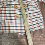 Marc Jacobs  Checked Wool Double Breasted‎ Peacoat Size Medium Photo 8