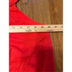 Theory Womens Linen Blend Sleeveless Round Neck Shift Dress Orange Size 10 Photo 6