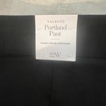 Talbots Portland Dress Pant Black Size 22W Slim Leg Ankle Length NWT Trouser Photo 7