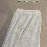 Princess Polly Toya Women’s White Mesh Front Tie Tank Top Maxi Skirt Set Photo 2