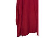 J.‎ Jill Women Sweatshirt Knit Pullover Long Sleeves Crew Neck Cotton Red Large Photo 3