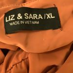 Liz & Sara Size XL Rust Ruched One Photo 4