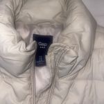 Gap Puffer Vest Womens Size Medium Tan Nylon Sleeveless Full Zip Pockets Hiking Photo 8