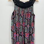 Anthro Moulinette Soeurs Linnea Mini Dress Women Medium Velvet Metallic Swing Photo 0