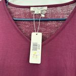 Simply Noelle  Size S /‎ M NWT Knitted Peasant Blouse Bell Sleeves Purple Photo 4