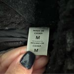 Levi's Oversized Faux Fur Sherpa Black Moto Jacket Photo 7