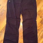 Columbia ‎ chocolate brown size 14 hiking, work pant 100% cotton outdoor Photo 0