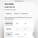 Lululemon Miami 2025 10K Sculpt Tank Top Limited Edition Pink Orchid Size 10 Photo 8