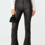 Edikted  Leather Pants Flare Photo 0