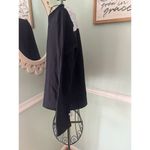 Vineyard Vines  Sweater M Top Navy Blue Seersucker Ribbon Wrist Ties Womens Photo 1