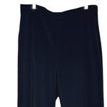 Iris Setlakwe Pants Women 12 Black Linen Dress Pants‎ Business Office Minimalist Photo 2