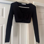 ZARA  Black Long Sleeve Photo 0