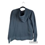 Nike Black White Logo Long Sleeve Side Slits Hooded Zip Up Jacket Size Small Photo 4