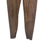 Vince  - lamb leather suede‎ skinny pants zipper pull on small s mob wife luxury Photo 3