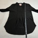 Romeo + Juliet Couture Popover Blouse w/ Lace Sleeves Size S Minimalist Bohemian Photo 6