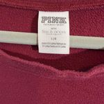 Texas A&M Women Lightweight Sweatshirt Large Red Victoria's Secret PINK Logo Photo 2