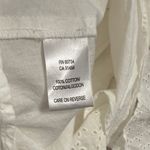 Dorothee Bis π White Eyelet Lace Cottagecore Midi Skirt Photo 5