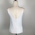 We The Free Free People neon tangerine stitch cotton tank top XS Photo 3