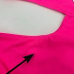 Solid & Striped Swimsuit SZ Medium Cameron Cutout One Piece NWT Crinkle Rib Pink Photo 6