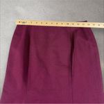 Moschino  Cheap and‎ Chic Pencil A-Line Flip Skirt Size US 10 Burgundy Photo 4
