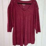 Torrid Cranberry Super Soft Sweater 028 Photo 1