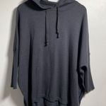 Mersea Catalina Sweater OS Grey Hoodie Casual Coastal Minimal Flowy Preppy Gray Size undefined Photo 0
