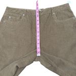Talbots  Women Boot Leg Stretch Corduroy Pants Tan Brown Size 14 Photo 4