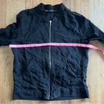ZARA casual Black Mesh Bomber Jacket size XS Photo 7