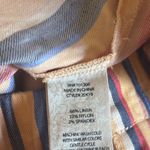 Soft Surroundings  ladies Striped Multicolor Shorts linen blended size medium Photo 7