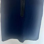 Alice + Olivia  Liv Drop-Waist Mini Shift Dress Navy Blue Size 2 Photo 7