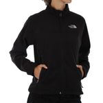The North Face Windwall Black Fleece Zip Up Jacket Mockneck Softshell Pockets XS Photo 1