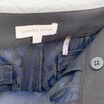 Rebecca Taylor Leopard Print Brocade Pants Navy Photo 6