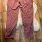 Athleta  Pants Nylon Size 14 Blush Mauve Pockets Lightweight Stretch 30.5" Inseam Photo 10