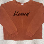 Pretty Rebel Rust Sweatshirt Brown Size L Photo 0