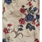 Rafaella Vtg  Linen Blend High Waisted Floral Shorts Culottes Cottage Boho Sz 10 Photo 7