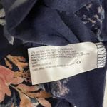 Isabel by Ingrid & Isabel Navy Blue Floral Bodycon Maternity Dress Size Small Photo 6