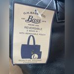 NWT Reversible G.H Bass & Co. Purse With Removable Pouch Black Photo 6