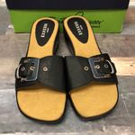 Sesto Meucci  black Sachi maxi calf size 11 sandals bubble bottoms made‎ in Italy Photo 1