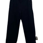 Ralph Lauren  Woman’s Size 8 High Wast Wide Leg Blue Trouser Gold Button Nautical Photo 0