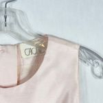 Cache  Size 8 Blazer Set Coat and Cami VTG Light Pink‎ Shiny Lined Buttons 595 Photo 4