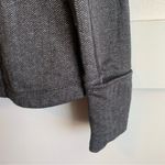 Mondetta  Gray & Black Herringbone Quarter Zip Long Sleeve Shirt Photo 4