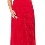 AQUA  Pleated Chiffon Gown Size 4 Photo 0