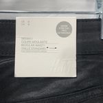 H&M Black Shiny Super Stretch Skinny Pants Jeggings Leggings Size 8 Photo 9