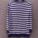 Talbots Womens Linen Cardigan Size XL Summer Nautical Preppy Breathable Light Photo 1