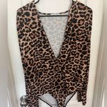 ZARA Leopard Print Bodysuit Photo 0