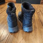 Eddie Bauer  Warm Lined Cushioned Siren Winter Boot Black Rubber Sz 9 New Photo 4