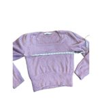 ASTR The Label Square Neck Sweater XL Soft Pink Photo 6