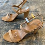 BP Lula Slingback Block Heel Suede Leather Sandal Blush Size 9.5 Photo 3