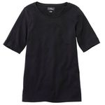 L.L.Bean Black Short Sleeve Tee SZ:L Photo 0