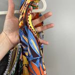 ZARA Printed Asymmetrical Dress One Sleeve Size Large Photo 7